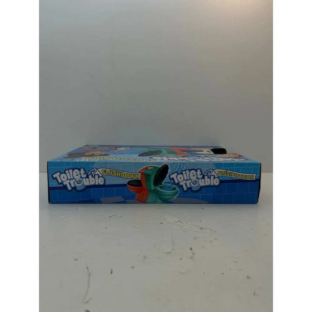 Hasbro Toilet Trouble Flushdown Kids Game OS Multicolor